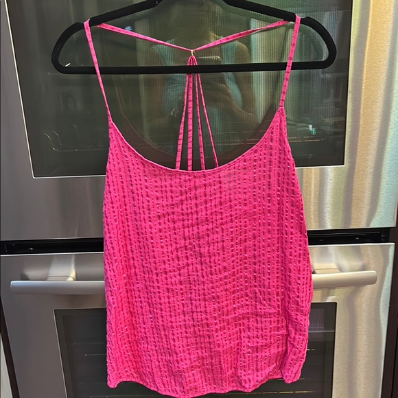 Victoria's Secret Tops - Victoria's Secret Pink Smocked Backless Camisole